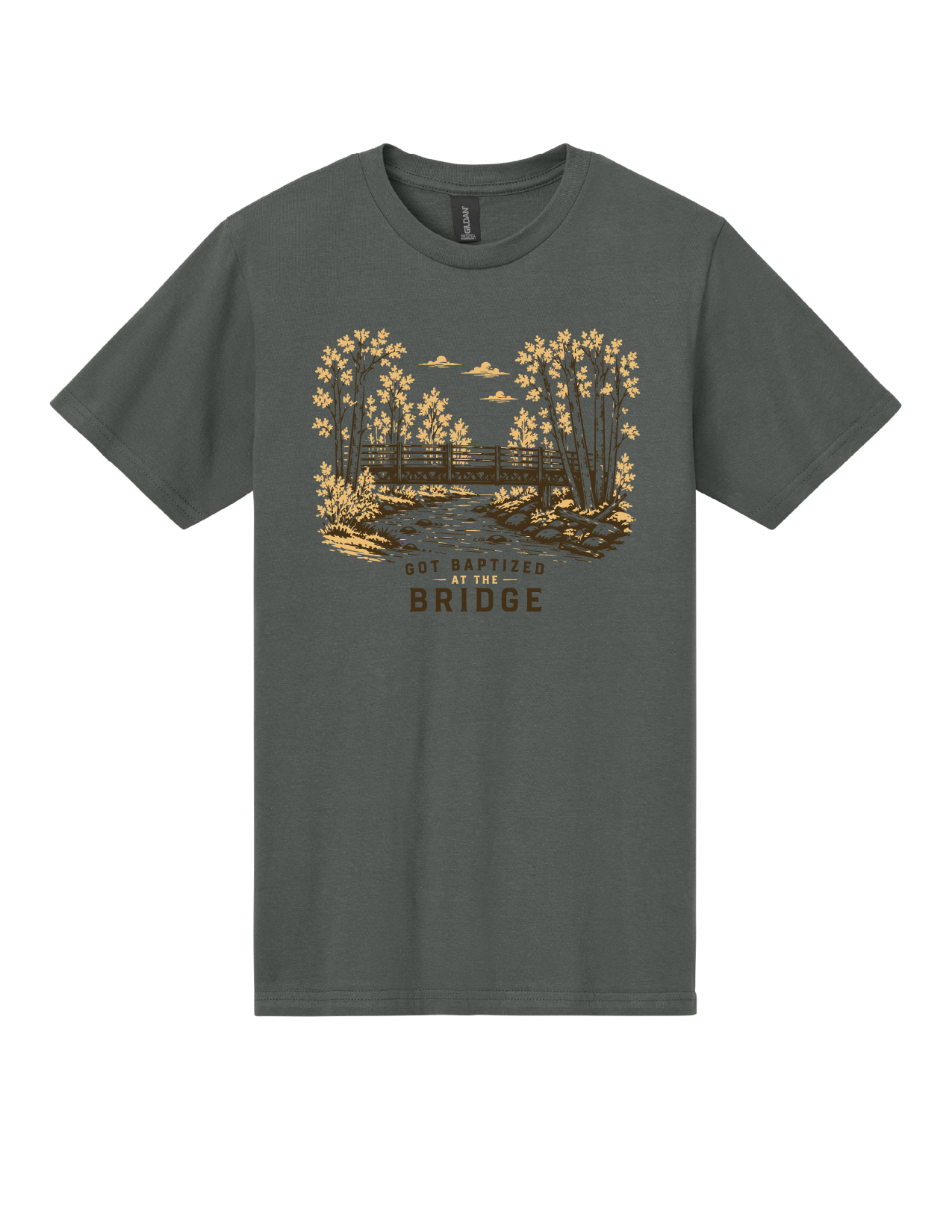 Baptized at the Bridge Short Sleeve Shirt