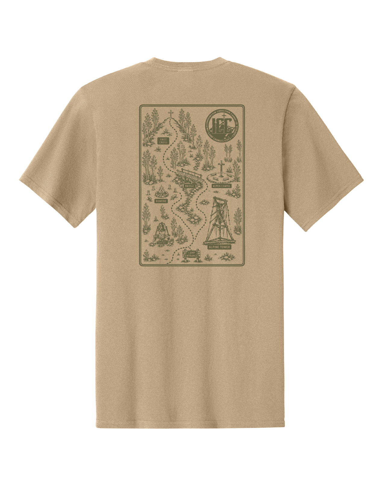Camp Map Short Sleeve Shirt