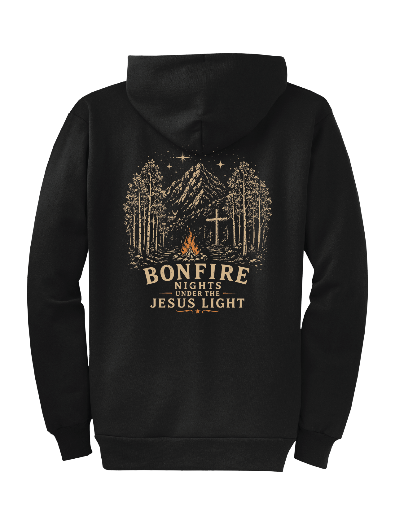 Bonfire Nights Under the Jesus Light Full Zip