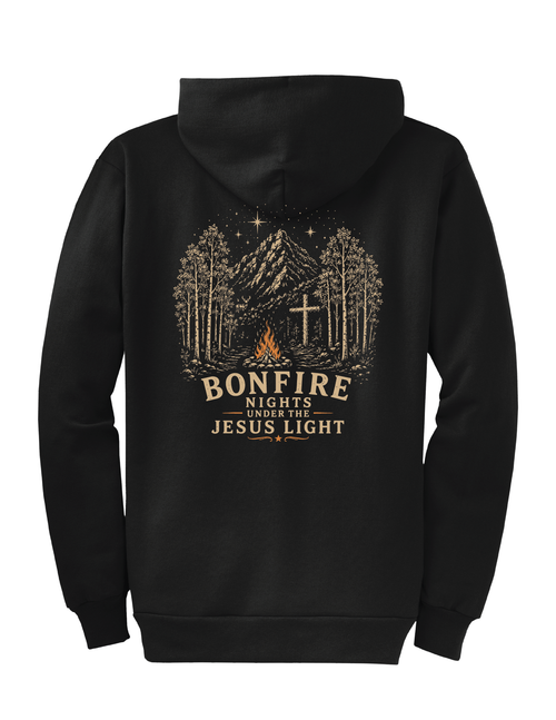 Bonfire Nights Under the Jesus Light Full Zip